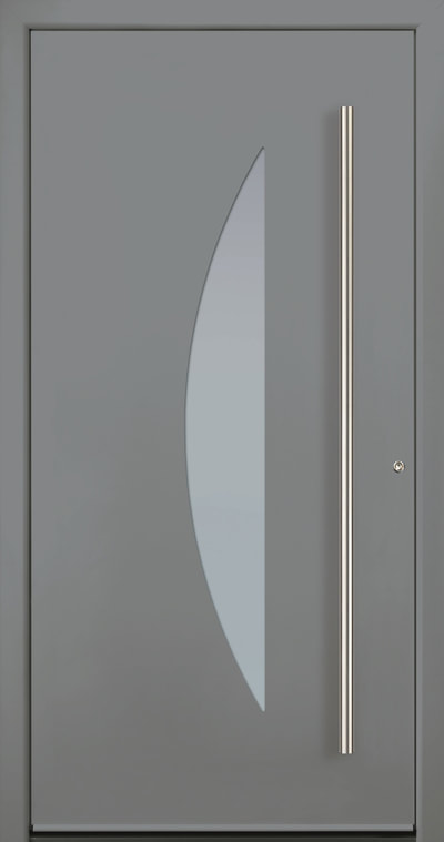 Aluminium entry door
